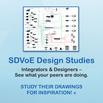 SDVoE design studies graphic
